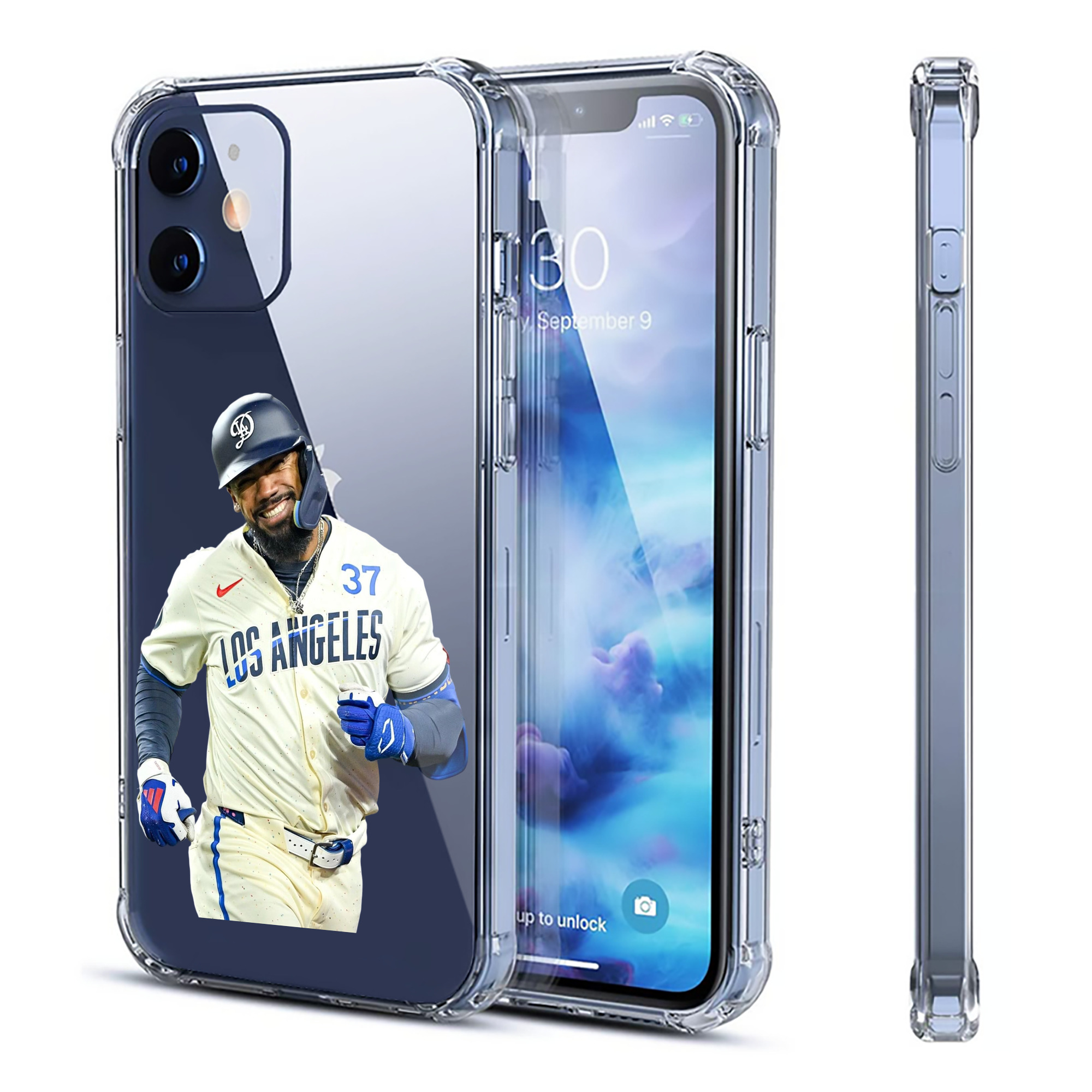  Clear IPhone 12 Case – Soft TPU With UV Print – Enhanced Drop Protection, Precise Fit, Anti-Fingerprint, Customizable Design, Scratch-Resistant, Yellow-Resistant